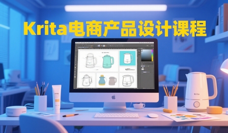 大梦老师·Krita电商产品设计课程-全网第一网赚项目资源库-中赚网 & 中创网 & 冒泡网 & 福缘网 - 小本轻创业与优质加盟项目首选平台