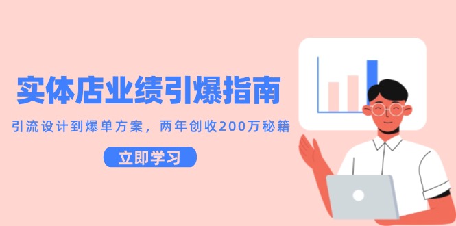 实体店业绩引爆指南，引流设计到爆单方案，两年创收200万秘籍-全网第一网赚项目资源库-中赚网 & 中创网 & 冒泡网 & 福缘网 - 小本轻创业与优质加盟项目首选平台