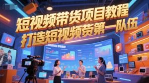 短视频带货项目教程,打造短视频带货第一队伍-全网第一网赚项目资源库-中赚网 & 中创网 & 冒泡网 & 福缘网 - 小本轻创业与优质加盟项目首选平台