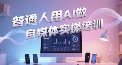 普通一个人用AI做自媒体，助你轻松开启AI自媒体创作之路-全网第一网赚项目资源库-中赚网 & 中创网 & 冒泡网 & 福缘网 - 小本轻创业与优质加盟项目首选平台