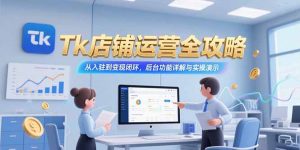 Tk店铺运营全攻略，从入驻到变现闭环，后台功能详解与实操演示-全网第一网赚项目资源库-中赚网 & 中创网 & 冒泡网 & 福缘网 - 小本轻创业与优质加盟项目首选平台