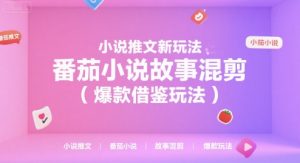 小说推文新玩法，番茄小说故事混剪(爆款借鉴玩法)-全网第一网赚项目资源库-中赚网 & 中创网 & 冒泡网 & 福缘网 - 小本轻创业与优质加盟项目首选平台