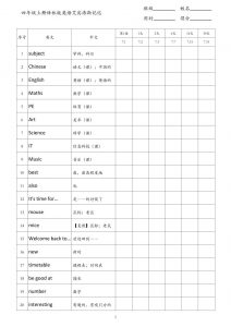 四年级上册译林版英语艾宾浩斯记忆-全网第一网赚项目资源库-中赚网 & 中创网 & 冒泡网 & 福缘网 - 小本轻创业与优质加盟项目首选平台