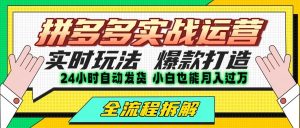 拼多多最新实战运营高投产:长久稳定项目,单店利润一天三位数-全网第一网赚项目资源库-中赚网 & 中创网 & 冒泡网 & 福缘网 - 小本轻创业与优质加盟项目首选平台