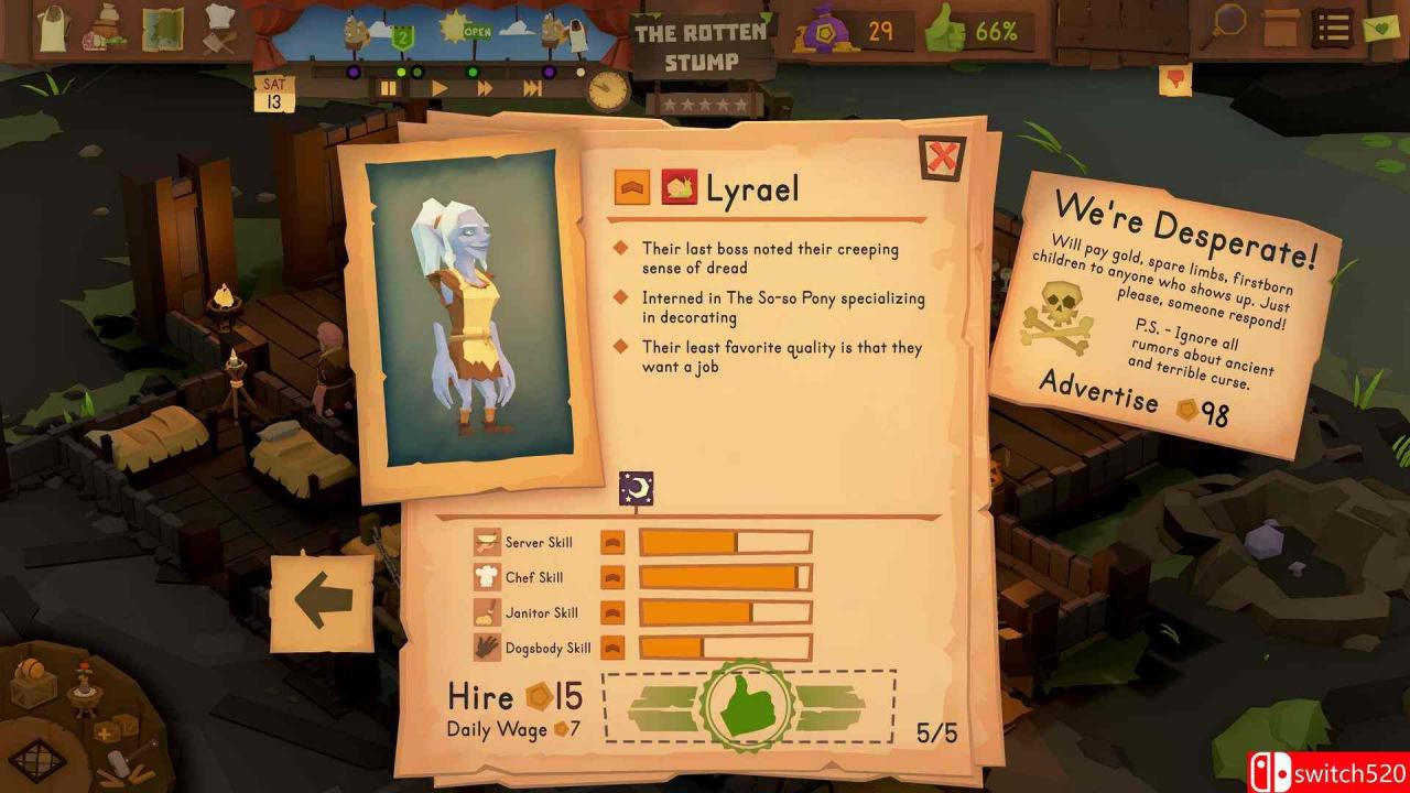 《酒馆带老板（Tavern Keeper）》官方中文 v0.68.24 [中文/繁体/英文/日语]