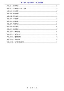 七年级上语文第2单元《世说新语》二则知识梳理-全网第一网赚项目资源库-中赚网 & 中创网 & 冒泡网 & 福缘网 - 小本轻创业与优质加盟项目首选平台