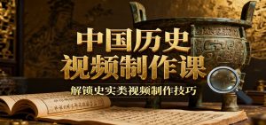 中国历史视频制作课:疆域地图集+参考文案+练习素材,解锁史实类视频制作技巧-全网第一网赚项目资源库-中赚网 & 中创网 & 冒泡网 & 福缘网 - 小本轻创业与优质加盟项目首选平台
