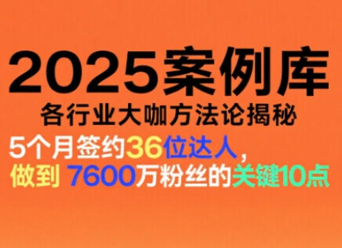2025案例库，收录各行业大咖的方法论，各行业大咖方法论揭秘-全网第一网赚项目资源库-中赚网 & 中创网 & 冒泡网 & 福缘网 - 小本轻创业与优质加盟项目首选平台