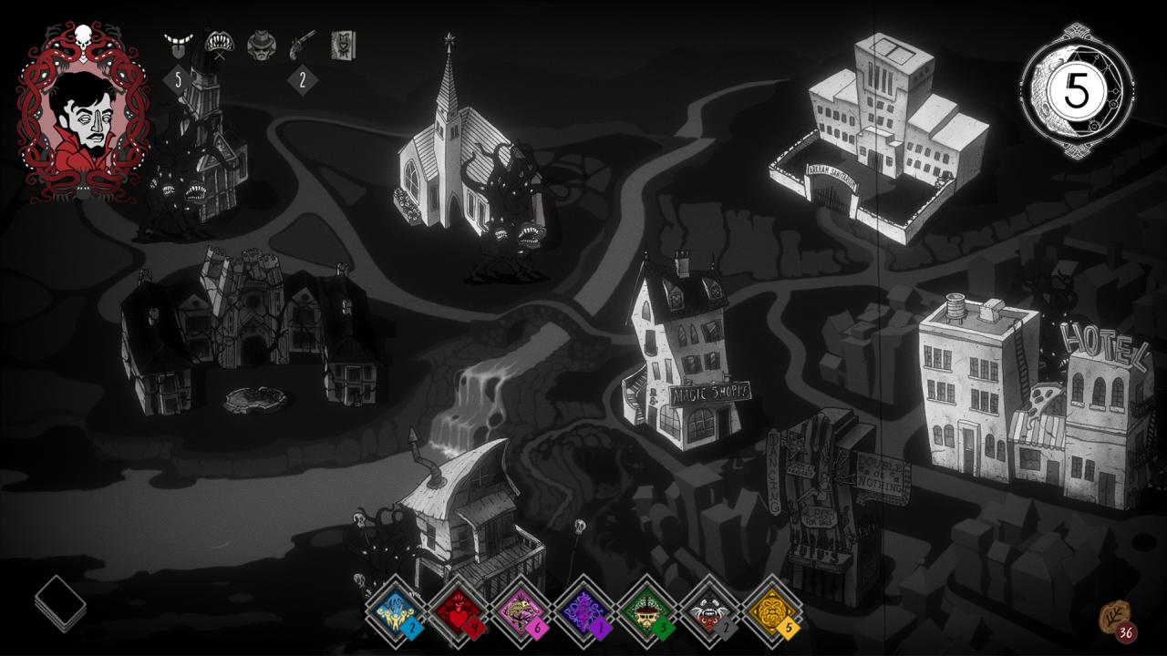 《Fhtagn！疯狂的故事 Fhtagn! – Tales of the Creeping Madness》Switch英文版NSP下载 – 含1.0.1补丁