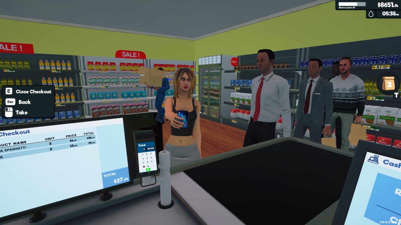 《超市模拟器/Supermarket Simulator》PC中文版下载-含v1.1.6.151联机版