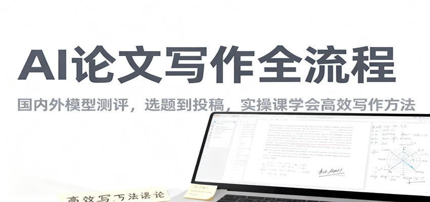 AI论文写作全流程，国内外模型测评，选题到投稿，实操课学高效写作方法-全网第一网赚项目资源库-中赚网 & 中创网 & 冒泡网 & 福缘网 - 小本轻创业与优质加盟项目首选平台