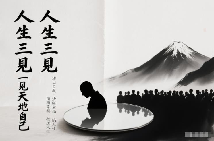 人生三见一见天地见众生见自己，活出自我拥有清晰幸福人生，搞透人性-全网第一网赚项目资源库-中赚网 & 中创网 & 冒泡网 & 福缘网 - 小本轻创业与优质加盟项目首选平台