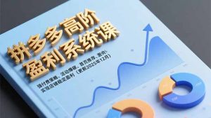 拼多多高阶盈利系统课,强付费策略、活动爆破、首页推荐,实现店铺稳定盈利(更新12月-全网第一网赚项目资源库-中赚网 & 中创网 & 冒泡网 & 福缘网 - 小本轻创业与优质加盟项目首选平台