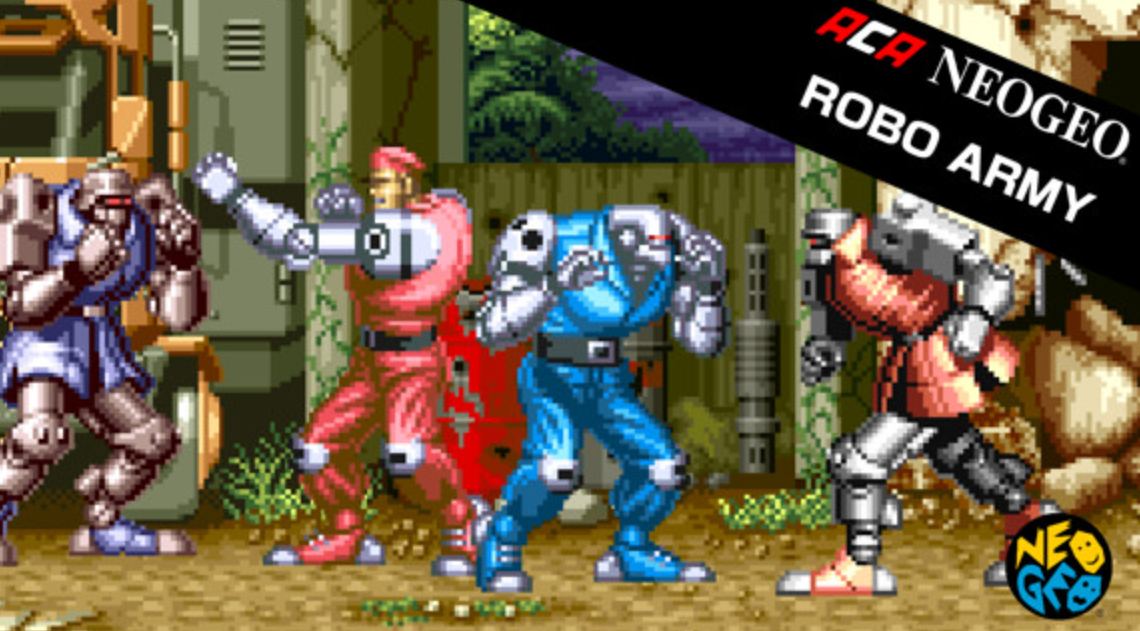 《街机:机甲神兵 ACA NEOGEO ROBO ARMY》Switch英日文版NSP下载