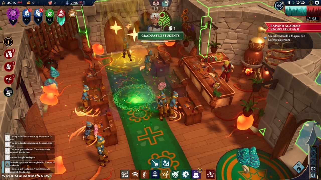 《巫智学院/Wizdom Academy》PC中文版下载-含Build.21258301