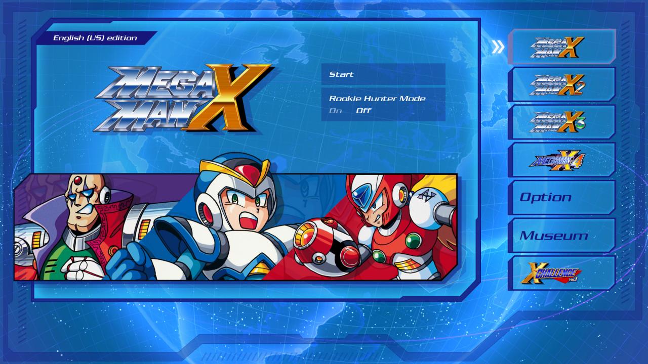 《洛克人X周年纪念合集 Mega Man X Legacy Collection》Switch美版中文XCI下载 – 含1.0.0补丁