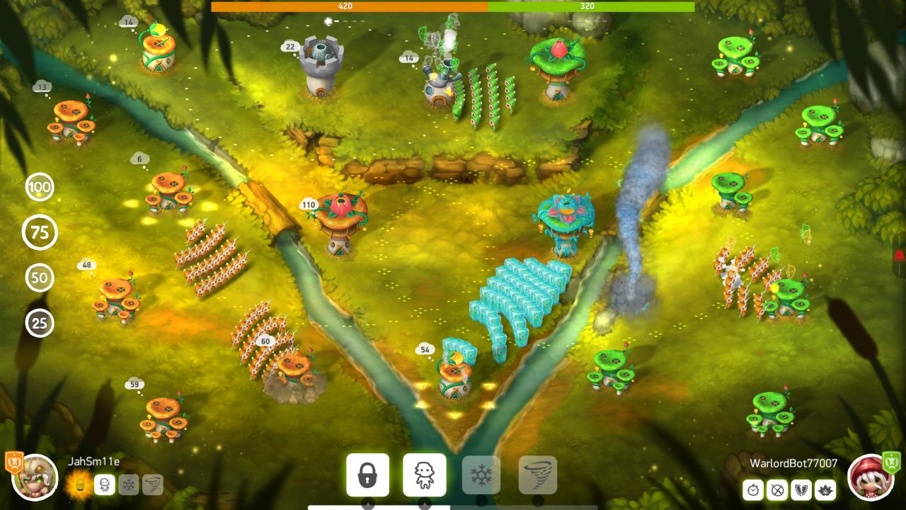 《蘑菇战争 2 Mushroom Wars 2》Switch中文版NSP下载 – 含1.0.0补丁