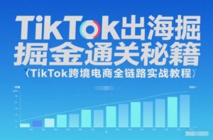 TikTok出海掘金通关秘籍,TikTok跨境电商全链路实战教程-全网第一网赚项目资源库-中赚网 & 中创网 & 冒泡网 & 福缘网 - 小本轻创业与优质加盟项目首选平台