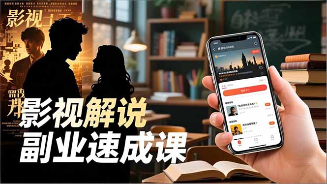 Tk影视解说副业速成课，软件安装、全流程实操、爆款预设，新手两周变现-全网第一网赚项目资源库-中赚网 & 中创网 & 冒泡网 & 福缘网 - 小本轻创业与优质加盟项目首选平台