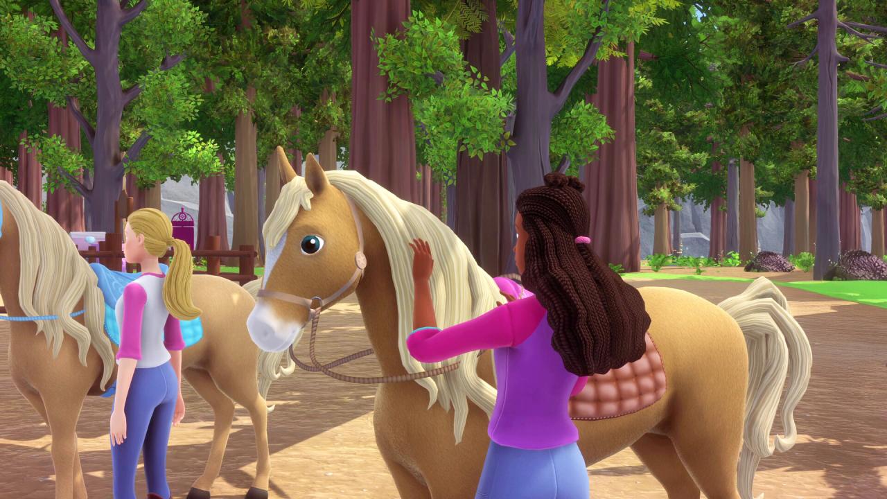 【5.05】《飙马野娘 Barbie Horse Trails》PS4欧版中文下载- 含1.01补丁