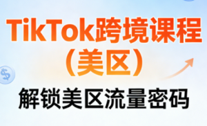 TikTok跨境课程(美区)-全网第一网赚项目资源库-中赚网 & 中创网 & 冒泡网 & 福缘网 - 小本轻创业与优质加盟项目首选平台
