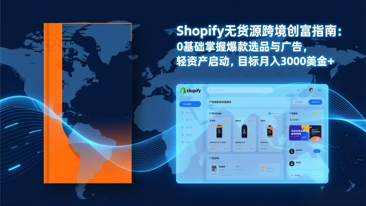 Shopify爆款打法实战：从选品到广告投放，复制爆款模型，驱动独立站月销售额破万刀-全网第一网赚项目资源库-中赚网 & 中创网 & 冒泡网 & 福缘网 - 小本轻创业与优质加盟项目首选平台