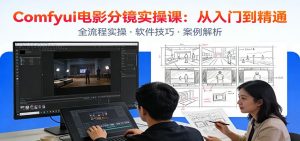 ComfyUI电影分镜实操课:分镜一致性,全流程AI视频制作,零基础也能做专业分镜-全网第一网赚项目资源库-中赚网 & 中创网 & 冒泡网 & 福缘网 - 小本轻创业与优质加盟项目首选平台