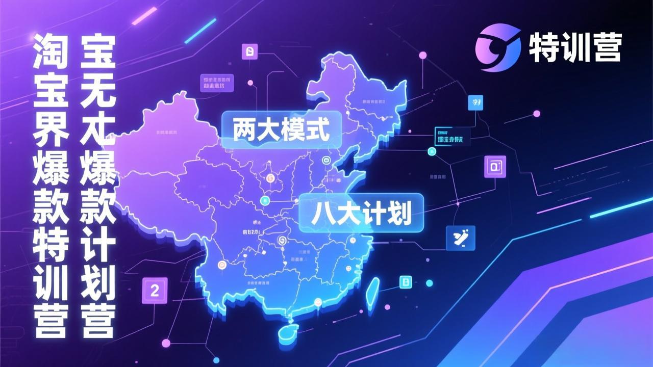 淘宝无界爆款训练营:2026年1月杭州线下高端集训课,3天构建两大模式八大计划体系