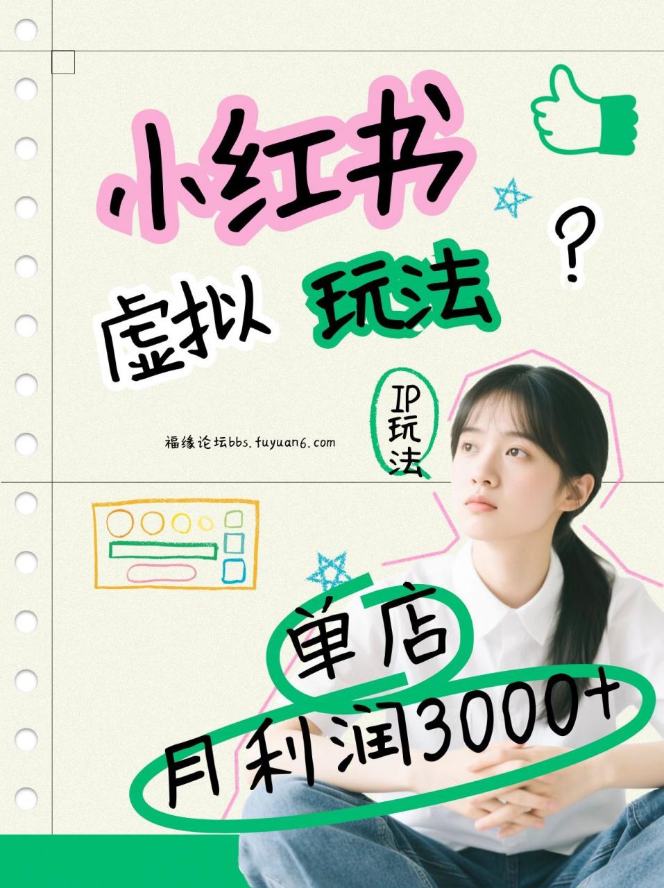 小红书虚拟玩法(铺货流和单品玩法)，单店月利润3000+，IP打法+原创商品(0违规)-全网第一网赚项目资源库-中赚网 & 中创网 & 冒泡网 & 福缘网 - 小本轻创业与优质加盟项目首选平台