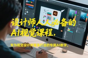 设计师人人必备的AI视觉课程,专为视觉设计师量身打造的专属AI教学-全网第一网赚项目资源库-中赚网 & 中创网 & 冒泡网 & 福缘网 - 小本轻创业与优质加盟项目首选平台