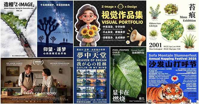 Z-Image - 逼真照片级文生图神器 WebUI+ComfyUI工作流 一键整合包