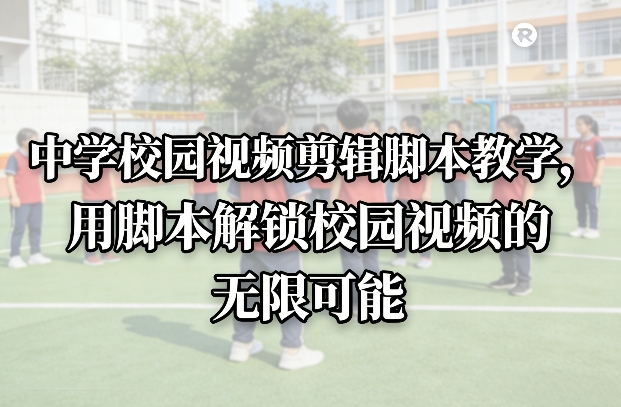 中学校园视频剪辑脚本教学，用脚本解锁校园视频的无限可能-全网第一网赚项目资源库-中赚网 & 中创网 & 冒泡网 & 福缘网 - 小本轻创业与优质加盟项目首选平台