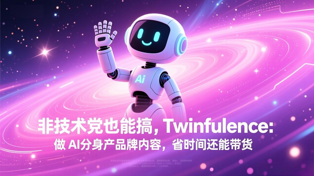 非技术党也能搞!Twinfluence:做 AI 分身产品牌内容,省时间还能带货-全网第一网赚项目资源库-中赚网 & 中创网 & 冒泡网 & 福缘网 - 小本轻创业与优质加盟项目首选平台