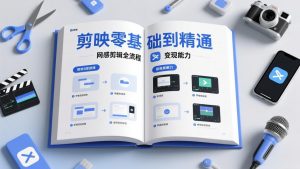 剪映零基础也能快速上手，从入门到精通掌握网感剪辑全流程，掌握能直接变现的剪辑能力-全网第一网赚项目资源库-中赚网 & 中创网 & 冒泡网 & 福缘网 - 小本轻创业与优质加盟项目首选平台