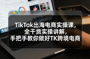 TikTok出海电商实操课，全干货实操讲解，手把手教你做好TK跨境电商-全网第一网赚项目资源库-中赚网 & 中创网 & 冒泡网 & 福缘网 - 小本轻创业与优质加盟项目首选平台