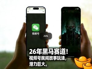 26年黑马赛道，视频号民间故事类玩法，潜力巨大，每日收益超5张-全网第一网赚项目资源库-中赚网 & 中创网 & 冒泡网 & 福缘网 - 小本轻创业与优质加盟项目首选平台