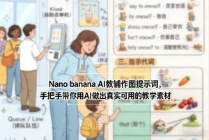 Nano banana AI教辅作图提示词，手把手带你用AI做出真实可用的教学素材-全网第一网赚项目资源库-中赚网 & 中创网 & 冒泡网 & 福缘网 - 小本轻创业与优质加盟项目首选平台