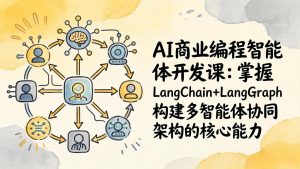 AI商业编程智能体开发课：掌握LangChain+LangGraph构建多智能体协同架构的核心能力-全网第一网赚项目资源库-中赚网 & 中创网 & 冒泡网 & 福缘网 - 小本轻创业与优质加盟项目首选平台